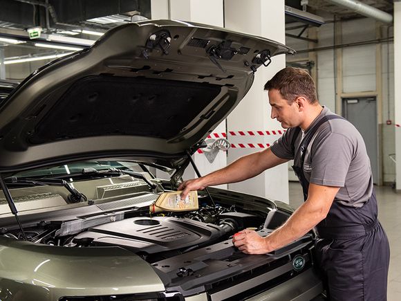 Масляный сервис для постгарантийных Land Rover